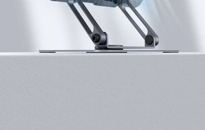 Hagibis 360° Rotating Tablet Stand Adjustable Tablet Holder Dual Rod Support Aluminum Foldable Cradle for iPad Pro Switch ROG